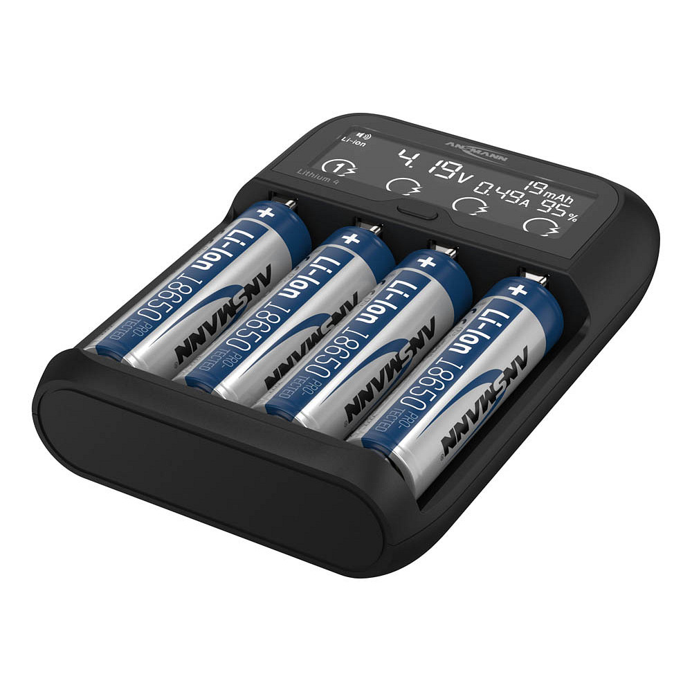 ANSMANN Lithium 4 USB-Akku-Ladegerät | office discount