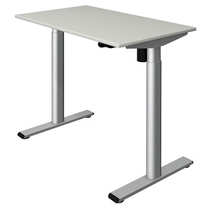 4044917450059 - Move 1 base elektrisch höhenverstellbarer Schreibtisch weiß rechteckig T-Fuß-Gestell silber 1000 x 600 cm 4044917450059 Kerkm 4044917450059 - Move 1 base elektrisch höhenverstellbarer Schreibtisch weiß rechteckig T-Fuß-Gestell silber 1000 x 600 cm 4044917450059 Kerkm
