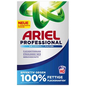 Ariel Waschmittel 8006530213325 Professional, Pulver, 7,7kg, bis 140 Waschladungen 8006530213325 Ariel