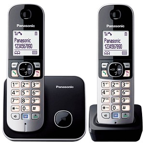 Panasonic KX-TG6812GB Schnurloses Telefon schwarz