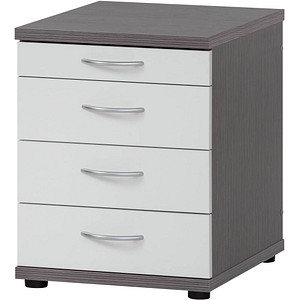 4260637316431 - 4000 Standcontainer eschegrau weiß 4 Auszüge 416 x 500 x 534 cm 4260637316431 - 4000 Standcontainer eschegrau weiß 4 Auszüge 416 x 500 x 534 cm
