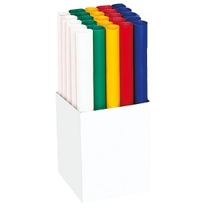 4001868008708 - Basteltransparentpapier 505x70cm 115g farbig sortiert 870 25 Rolle