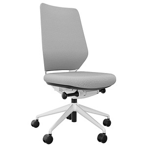 4260761570327 - Bürostuhl Asiento 4260761570327 Stoff grau Gestell grau