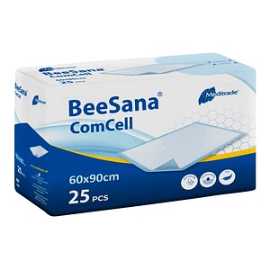 4250016420279 - Einweg-Betteinlagen BeeSana ComCell 1-lagig weiß 4250016420279 25 Stück 4250016420279 - Einweg-Betteinlagen BeeSana ComCell 1-lagig weiß 4250016420279 25 Stück