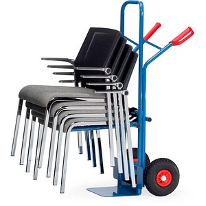 4017976213354 - Transportkarre für Stühle B1335L tragfähig bis 300kg blau 32x25cm Stahl