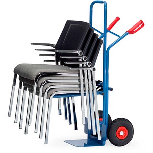 4017976131221 - Stuhlkarre 1300mm hoch Traggestell einhängbar mit Polyurethan-Bereifung - Fetra