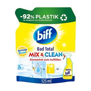 4015200032856 - Bad Total MIX & CLEAN Konzentrat Badreiniger 1250 ml 4015200032856 125 Milliliter