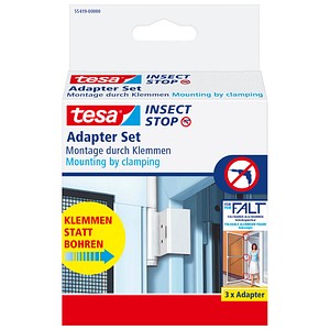 4063565057830 - tesa 55419-00-00 Falt Fliegengitter Adapter-Set Passend für Marke (Tiervertreiber) Fliegengitter 1 St 4063565057830 - tesa 55419-00-00 Falt Fliegengitter Adapter-Set Passend für Marke (Tiervertreiber) Fliegengitter 1 St