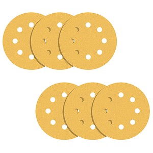 4059952541501 - Expert Schleifpapier C470 125mm mit 8 Löcher Körnung Gemischtes Set Packungsinhalt 6 Stück - Bosch
