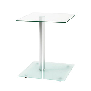 4001070337054 - Beistelltisch Glas transparent 400 x 400 x 520 cm 4001070337054 HAKU Möbel