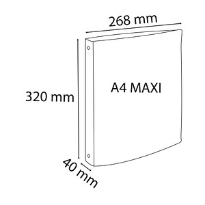 3130631544707 - 12 Skandi Ringbücher 2-Ringe farbsortiert 40 cm DIN A4 3130631544707 - 12 Skandi Ringbücher 2-Ringe farbsortiert 40 cm DIN A4