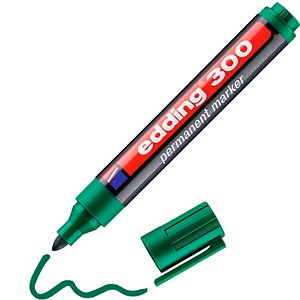 edding 300 Permanentmarker grün 1,5 - 3,0 mm, 1 St.