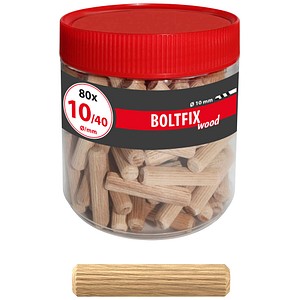 4049563046984 - BOLTFIX wood 015200181 Holzdübel Ø 100 mm x 400 mm 4049563046984 80 Stück 4049563046984 - BOLTFIX wood 015200181 Holzdübel Ø 100 mm x 400 mm 4049563046984 80 Stück