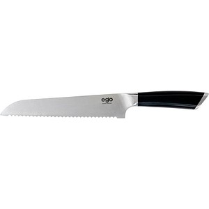 7044877002005 - Brotmesser EGO Sandvik ES20BK silber schwarz 7044877002005 WILFA 7044877002005 - Brotmesser EGO Sandvik ES20BK silber schwarz 7044877002005 WILFA