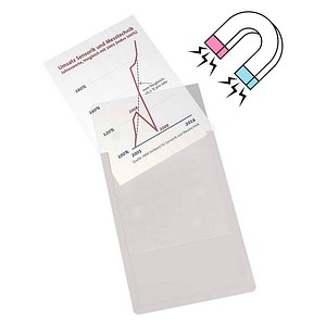 4052301006935 - Sichttasche Magnet 9218-01819-11 A4 gr 10St 4052301006935 10 Stück