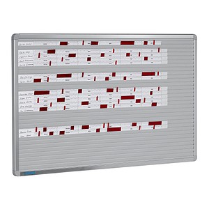 4052301115101 - Streifen Stecktafel Visiplan 580x1000 mm 31 Schienen