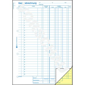 4004182004289 - Kassenabrechnung Formular din A4 nicht selbstdurchschreibend 1 Durchschlag 2 x 50 Bl - Avery Zweckform 4004182004289 - Kassenabrechnung Formular din A4 nicht selbstdurchschreibend 1 Durchschlag 2 x 50 Bl - Avery Zweckform