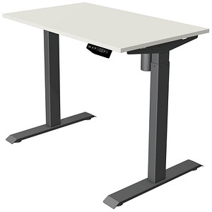 4044917440005 - Move 1 Elektrisch Höhenverstellbar Sitz-Stehschreibtisch Rechteckig Weiß T-Fuß 1000 (B) x 600 (T) x 1230 (H) mm Melamin Stahl 4044917440005 - Move 1 Elektrisch Höhenverstellbar Sitz-Stehschreibtisch Rechteckig Weiß T-Fuß 1000 (B) x 600 (T) x 1230 (H) mm Melamin Stahl
