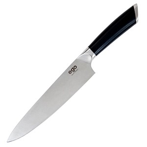 7044877002012 - Kochmesser EGO Sandvik ES20CK silber schwarz 7044877002012 WILFA 7044877002012 - Kochmesser EGO Sandvik ES20CK silber schwarz 7044877002012 WILFA