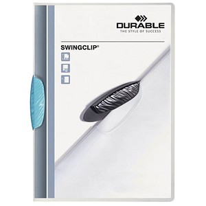 25 DURABLE Klemmhefter SWINGCLIP blau DIN A4 25 DURABLE Klemmhefter SWINGCLIP blau DIN A4