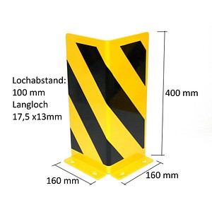 4260532283029 - 16 Rammschutz Ecke L-Profil L-Form 165 x 400 cm