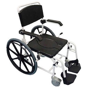 RUSSKA Dusch- & Toilettenstuhl 17502500 schwarz, weiß, 1 St.