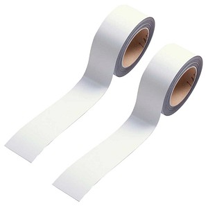 4052301010161 - 2 Magnetschilder weiß 30 cm x 100 m