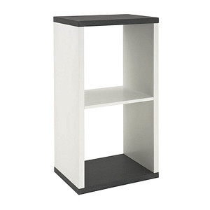 4001070875853 - HAKU Möbel Regal (BHT 43x84x30 cm) BHT 43x84x30 cm grau Standregal Bücherregal Bücherregal Schuhregal