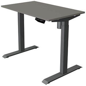 4044917440043 - Move 1 Elektrisch Höhenverstellbar Sitz-Stehschreibtisch Rechteckig Graphit T-Fuß 1000 (B) x 600 (T) x 1230 (H) mm Melamin Stahl 4044917440043 - Move 1 Elektrisch Höhenverstellbar Sitz-Stehschreibtisch Rechteckig Graphit T-Fuß 1000 (B) x 600 (T) x 1230 (H) mm Melamin Stahl