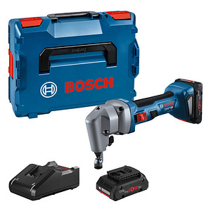 AKTION: BOSCH Professional GNA 18V-16 E Akku-Blechschere 18,0 V, mit 2 Akkus mit Prämie nach Registrierung