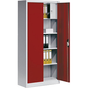 CP Stahlschrank C 2000 Acurado rot / grau CP Stahlschrank C 2000 Acurado rot / grau