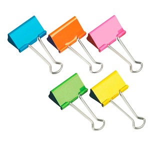 5018505703253 - RAPESCO Foldback-Klammern Breite 32 mm farbig sortiert