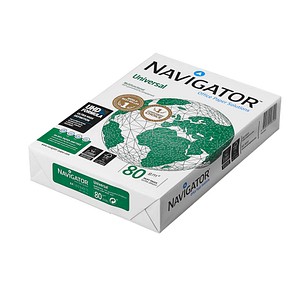 NAVIGATOR Kopierpapier Universal DIN A4 80 g/qm 500 Blatt NAVIGATOR Kopierpapier Universal DIN A4 80 g/qm 500 Blatt