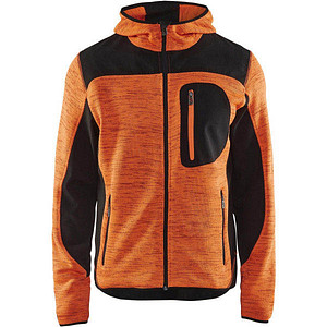 7330509446324 - Herren Strickjacke 4930 orangeschwarz Größe 3XL 7330509446324 10000493245809