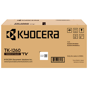 0632983084564 - 0 Original TK-1260 Toner schwarz 1T0C150NL0 für PA4000x PA4000wx