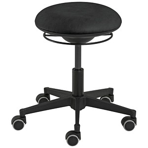 4032376583685 - Arbeitshocker schwarz Kunstleder