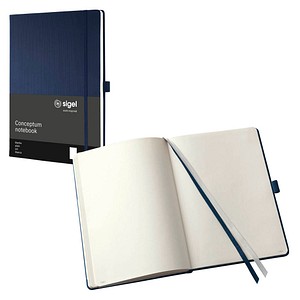 4004360771538 - SIGEL Notizbuch Conceptum ca DIN A4 blanko dunkelblau Hardcover 194 Seiten 4004360771538 - SIGEL Notizbuch Conceptum ca DIN A4 blanko dunkelblau Hardcover 194 Seiten