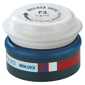 MOLDEX® Filter für Atemschutzmasken 9230 A2 P3 R EN 14387:2004 + A1:2008, 6 St.