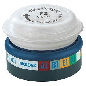 943001 Kombinationsfilter A1B1E1K1 P3 r passend für 4000 370 738 4000 3 - Moldex