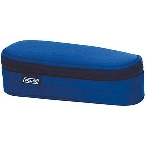 4008110521183 - herlitz Schlamper-Etui aus Nylon blau Klappe an Deckelklappe innen Reissverschlusstasche - 1 Stück (11415916)