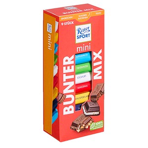 4000417119605 - Ritter SPORT Mini bunter Mix Turm Schokolade 9 St 1500 g
