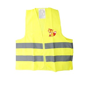 FIRST AID ONLY® unisex Warnweste FUCHS neongelb Einheitsgröße