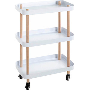 4001070543196 - Beistelltisch Metall weiß 500 x 300 x 760 cm 4001070543196 HAKU Möbel