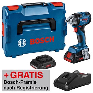 4059952641782 - AKTION BOSCH Professional GDS 18V-330 HC Akku-Schlagbohrschrauber-Set 180 V mit 2 Akkus mit Prämie nach Registrierung