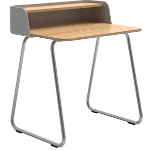 4049694003528 - Sekretär secretair home SH10WS-RE030 91cm (H) 824x612cm (BxT) rechteckig eiche   chrom 4049694003528 Sedus