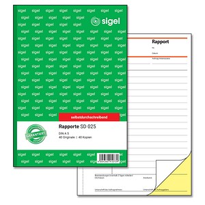 SIGEL Formularbuch SD025 Rapport SIGEL Formularbuch SD025 Rapport