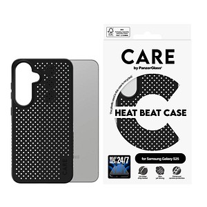 5715685016646 - HEAT BEAT Handy-Cover für SAMSUNG Galaxy S25 schwarz 5715685016646 CARE by PanzerGlass 5715685016646 - HEAT BEAT Handy-Cover für SAMSUNG Galaxy S25 schwarz 5715685016646 CARE by PanzerGlass