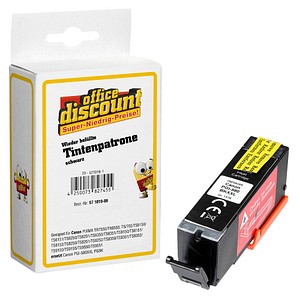 office discount  schwarz Druckerpatrone kompatibel zu Canon PGI-580XXL PGBK