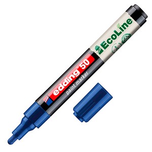 4057305072139 - Lackmarker 50 EcoLine 4-50-003 blau 2-3mm Rundspitze 4057305072139 Edding 4057305072139 - Lackmarker 50 EcoLine 4-50-003 blau 2-3mm Rundspitze 4057305072139 Edding