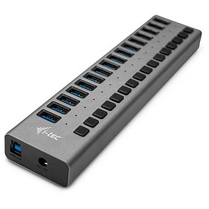 8595611702969 - I-Tec USB 30 Charging HUB 16 port + Power Adapter 90 W USB-Hubs - 16 - Grau 8595611702969 - I-Tec USB 30 Charging HUB 16 port + Power Adapter 90 W USB-Hubs - 16 - Grau